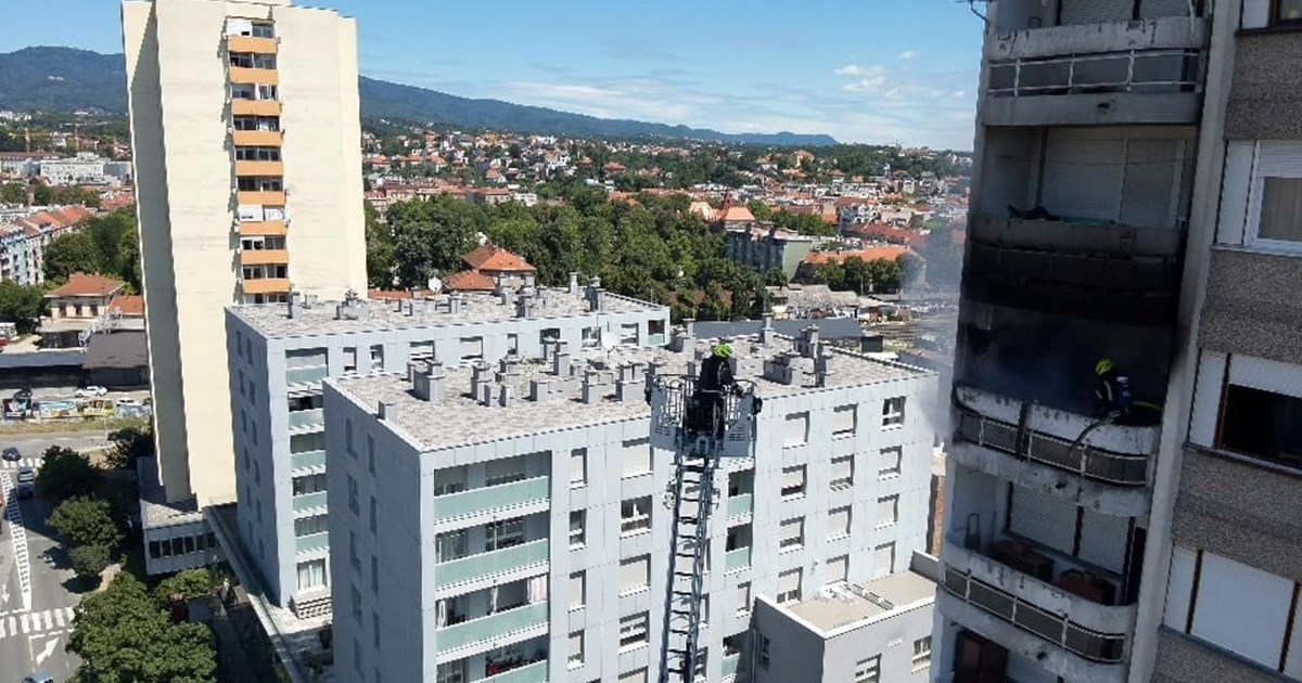 FOTO Planuo stan u zagrebačkom neboderu