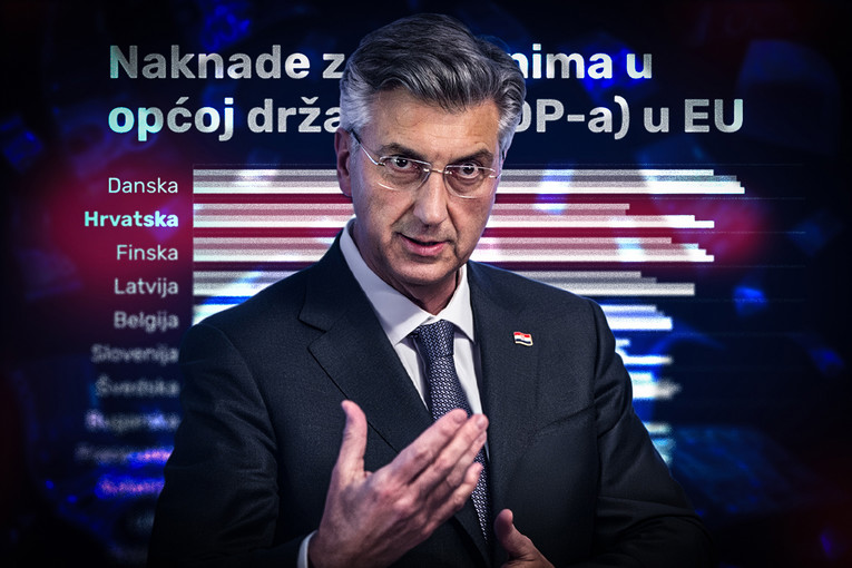 Hrvatska u vrhu EU po plaćama iz proračuna, 600 eura veće nego u privatnom sektoru