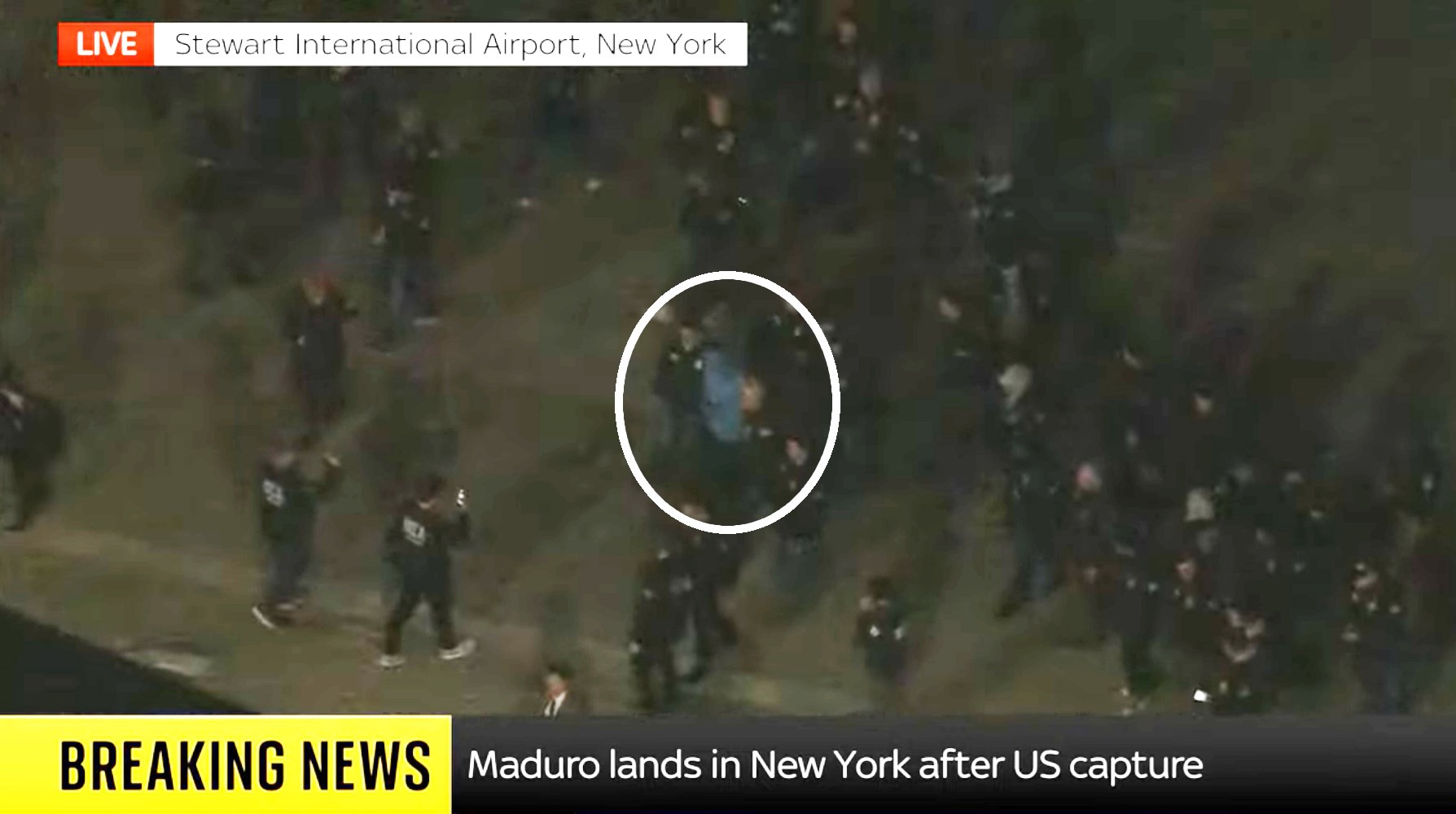 VIDEO Maduro stigao u vojnu bazu u New Yorku