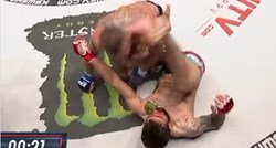 VIDEO Hrvatski borac brutalno nokautiran 10 sekundi pred kraj borbe u kojoj je vodio