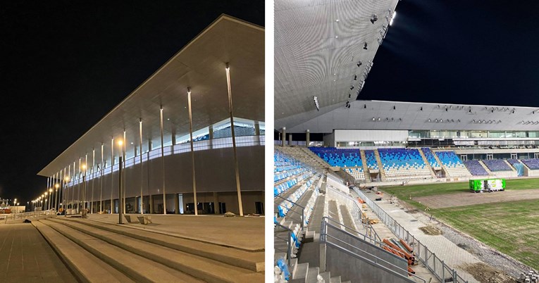 Pampas upalio rasvjetu. Pogledajte unutrašnjost najmodernijeg hrvatskog stadiona