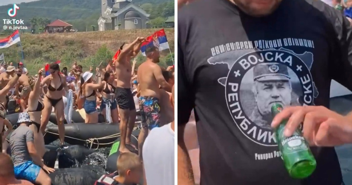 VIDEO Na regati u Srbiji pjevali "Ne volim te Alija", veličali Ratka Mladića