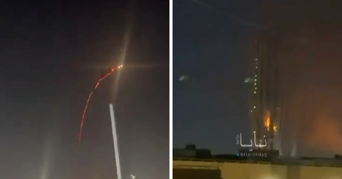 VIDEO Eksplozije i požar kod američkog veleposlanstva u Iraku