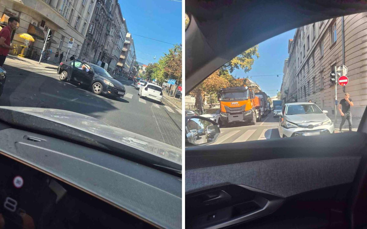 Nesreća na prometnom križanju u centru Zagreba, stvaraju se gužve