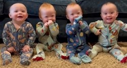 Dadilja četvorki pokazala što je sve potrebno za brigu o četiri bebe odjednom