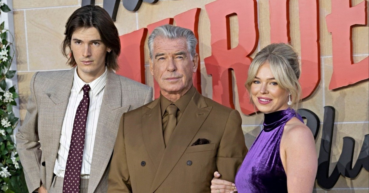 Pierce Brosnan pozirao s unukom na crvenom tepihu, ne pojavljuje se često u javnosti