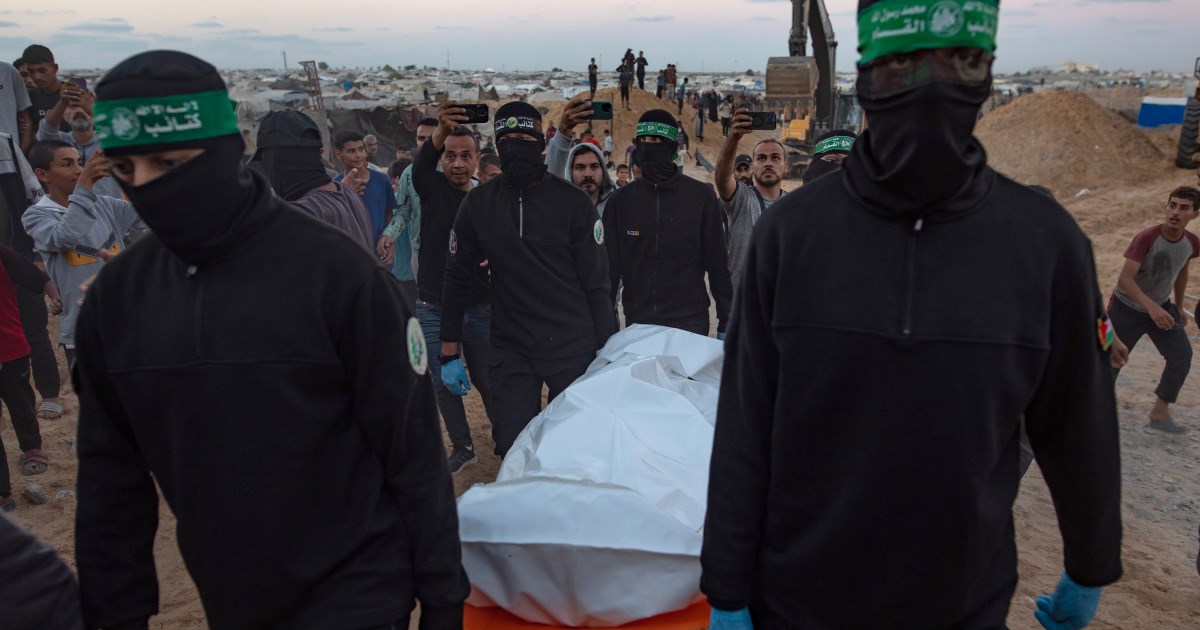 Izrael: Hamas nam je predao posmrtne ostatke koji ne pripadaju taocima