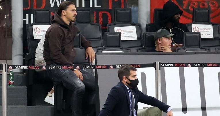 Pogledajte reakciju ozlijeđenog Ibrahimovića nakon gola kojim je Milan načeo Veneziju