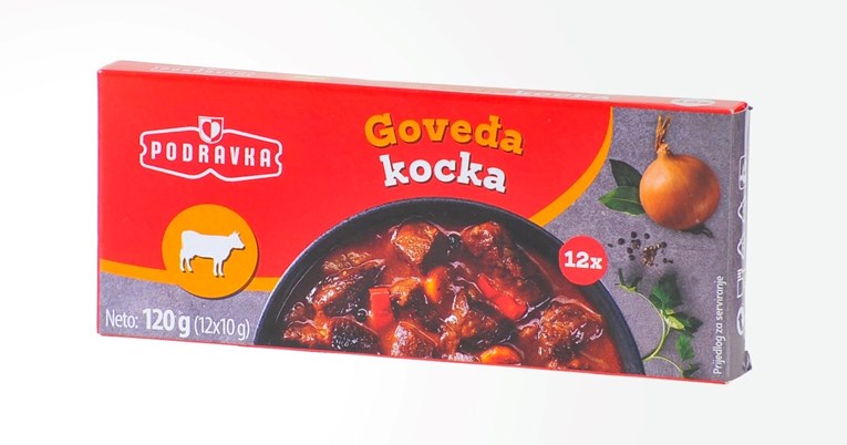 Povlače se dvije serije Podravkine goveđe i kokošje kocke