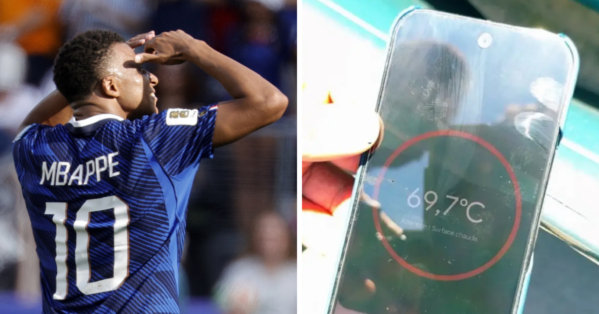 Navijači izmjerili 69.7°C na sjedalima stadiona uoči utakmice Paragvaj - Francuska