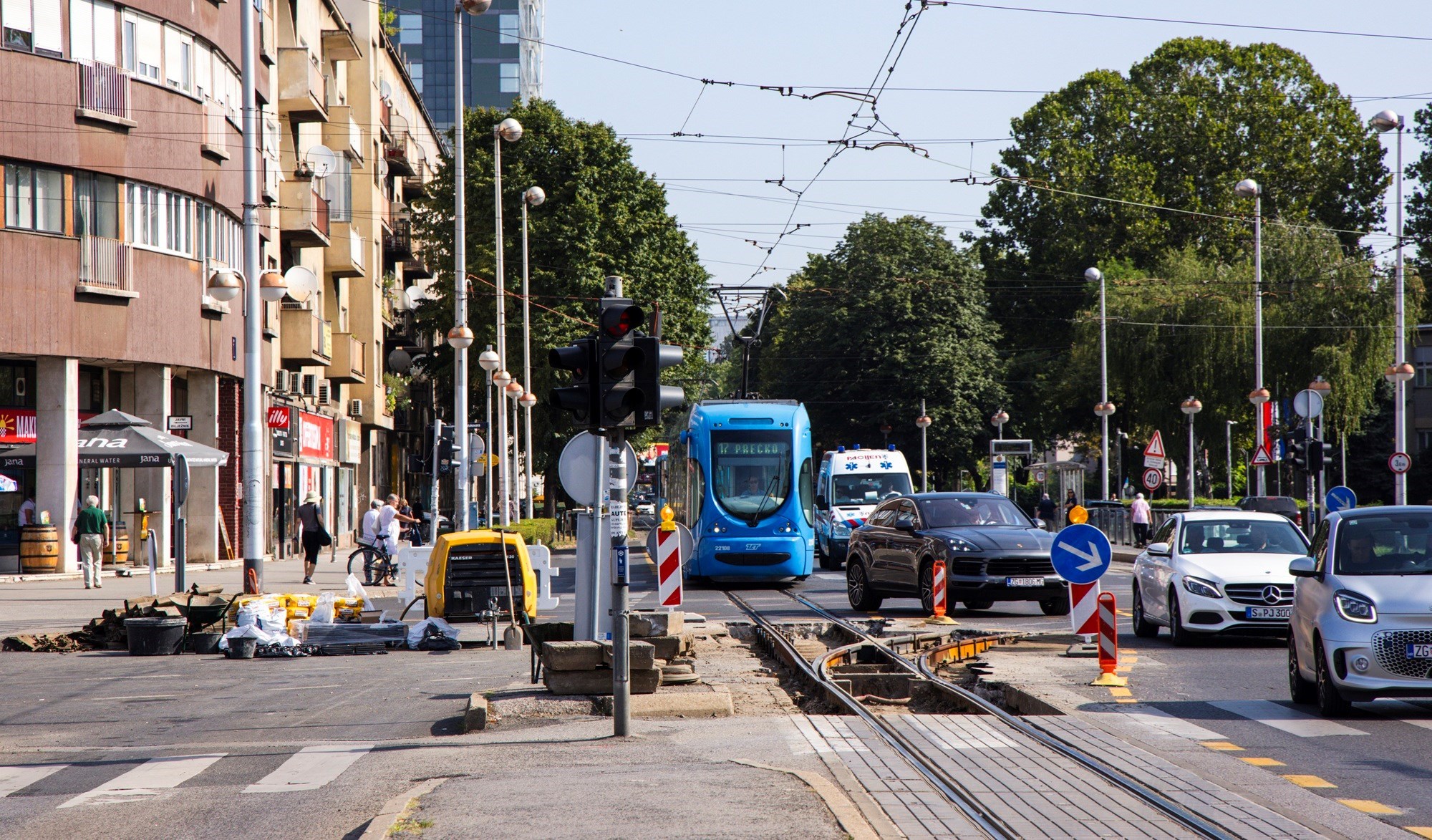 FOTO Ovako danas izgleda jedno od najprometnijih raskrižja u Zagrebu