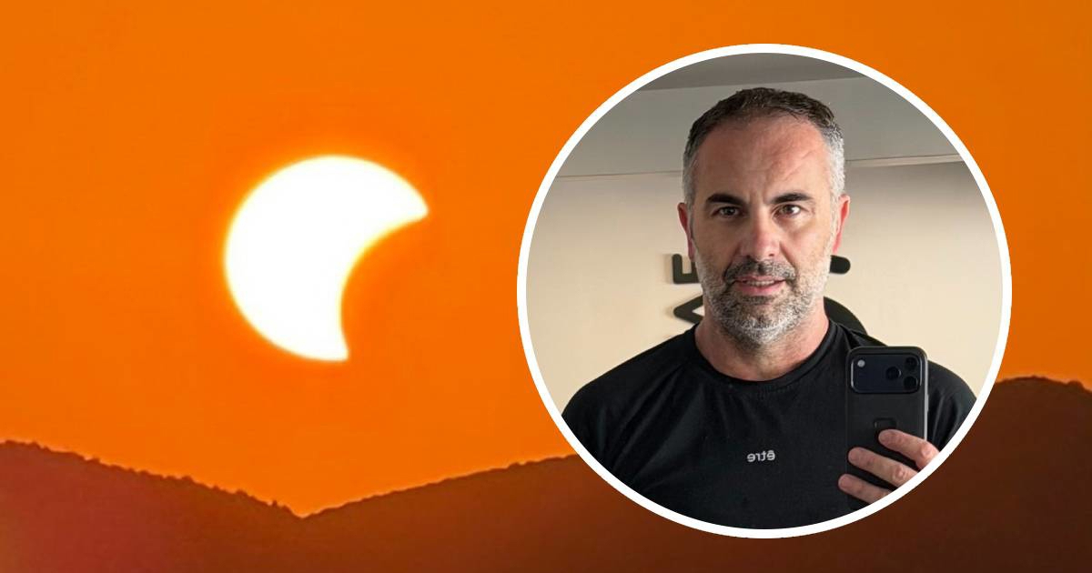 Joško Lokas fotkao pomrčinu Sunca iznad Hrvatske i podijelio kadrove