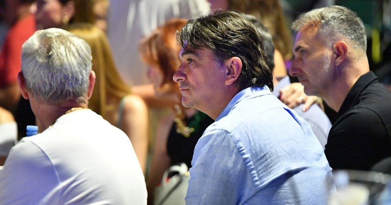 Zlatko Dalić snimljen u publici na Melodijama Jadrana