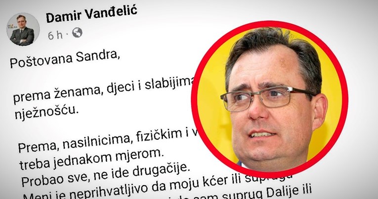 Vanđelić odgovorio Benčić: Draga Sandra, probao sam sve, ne ide drugačije