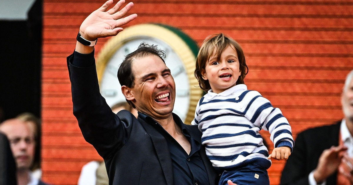 Pogledajte prve teniske udarce Nadalovog sina (3)