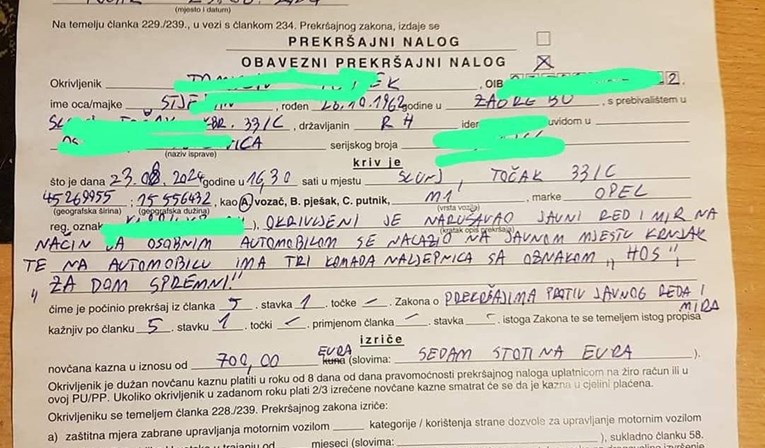 Policija na Đapićevom Fejsu vidjela kaznu za naljepnice ZDS pa je ukinula