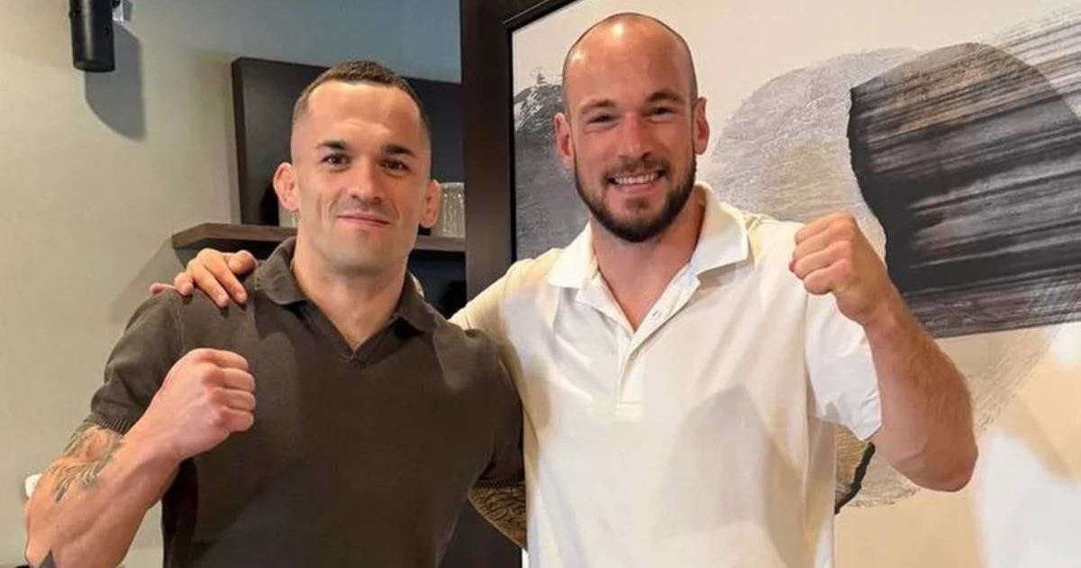 FOTO Srbin je UFC senzacija. Sada je posjetio Soldića i poslao mu poruku
