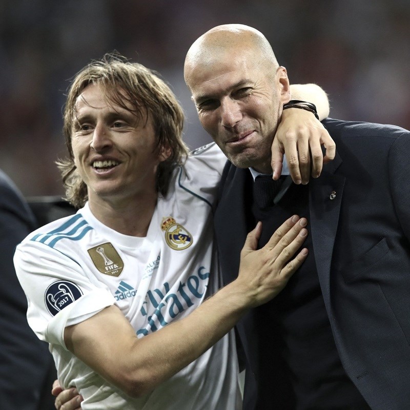 Zidane se divi Modriću. Objavio je poruku na Instagramu i dobio odgovor od Luke