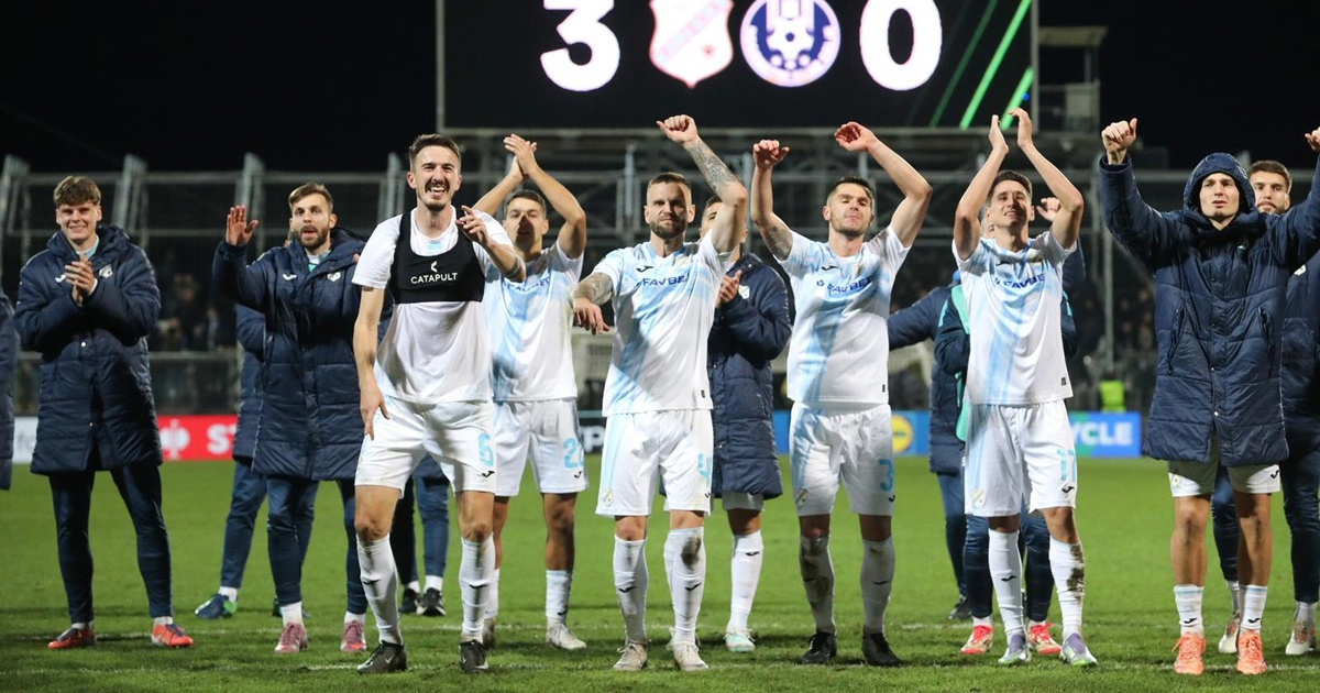 Rijeka doznala protivnika u play-offu Konferencijske lige
