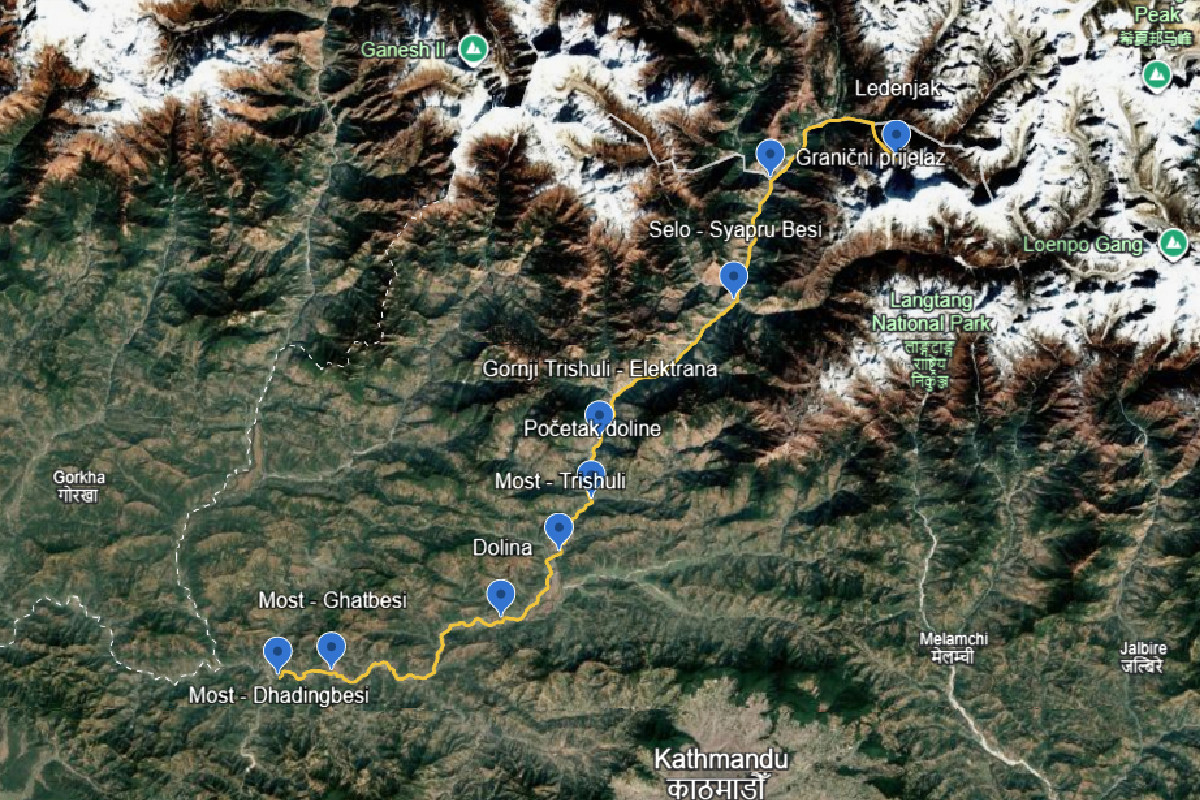 Pogledajte put katastrofe kroz Nepal