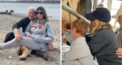 Alejandra i Richard Gere objavili rijetke obiteljske fotke. Sa sinom muzli kravu