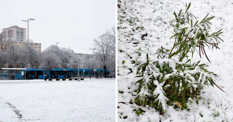 FOTO Snježna idila u Zagrebu