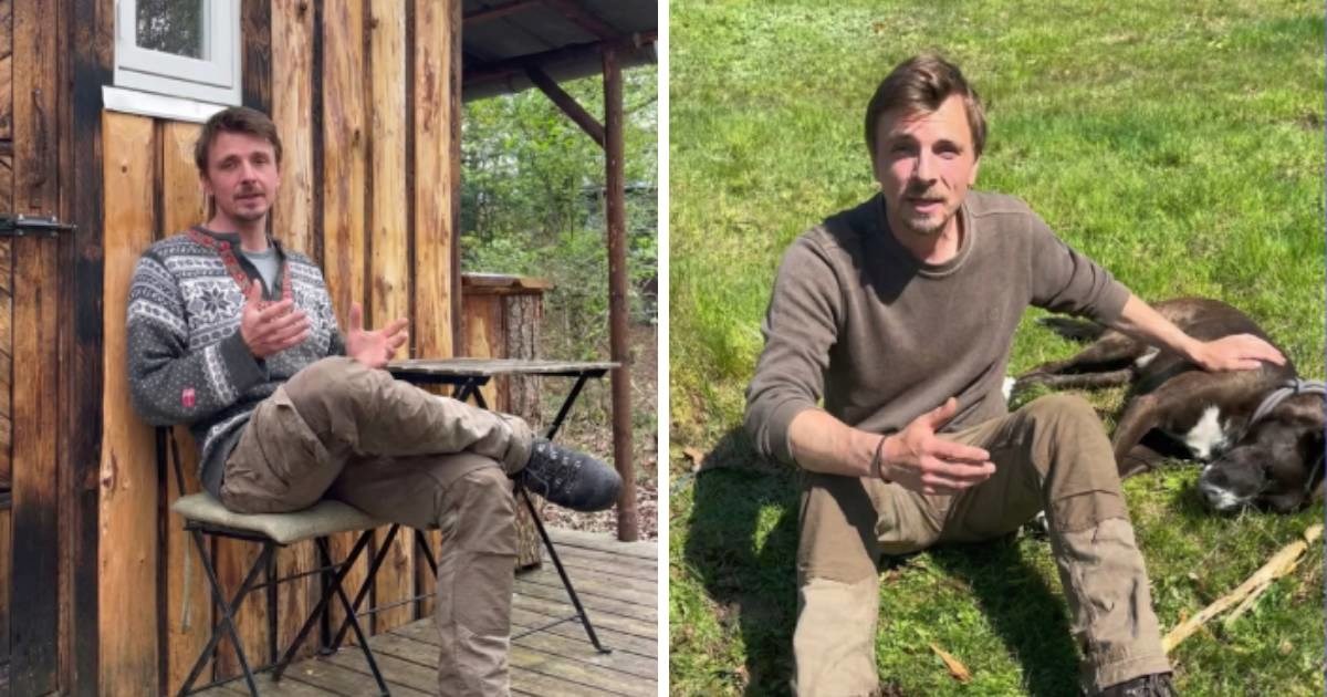 Dao otkaz i izgradio malenu kuću u šumi: "Nikada nisam požalio odluku"