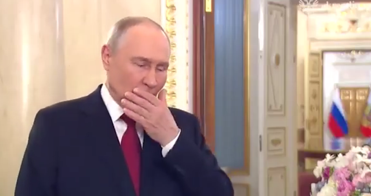 VIDEO Putin prekinuo govor zbog kašlja. Kremlj: Zapadni pokušaj destabilizacije
