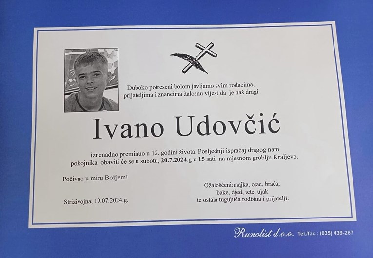 U aquaparku u Slavoniji se utopio mladi nogometaš. Klub objavio dirljiv oproštaj