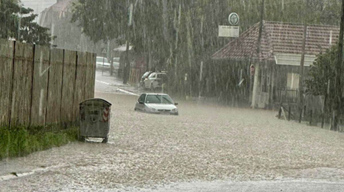 Jako Nevrijeme U Srbiji. Padala Tuča Veličine Oraha, Bujica Nosila Aute ...