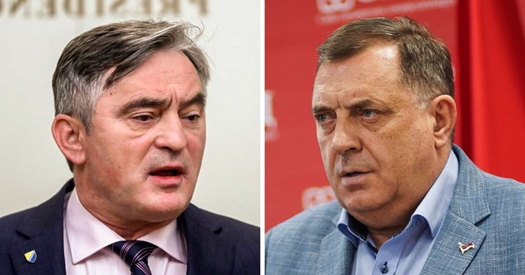 Komšić nazvao Dodika primitivcem, posvađali se pred predstavnikom EU
