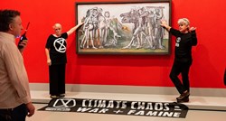 Aktivisti se u Australiji zalijepili za Picassovu sliku
