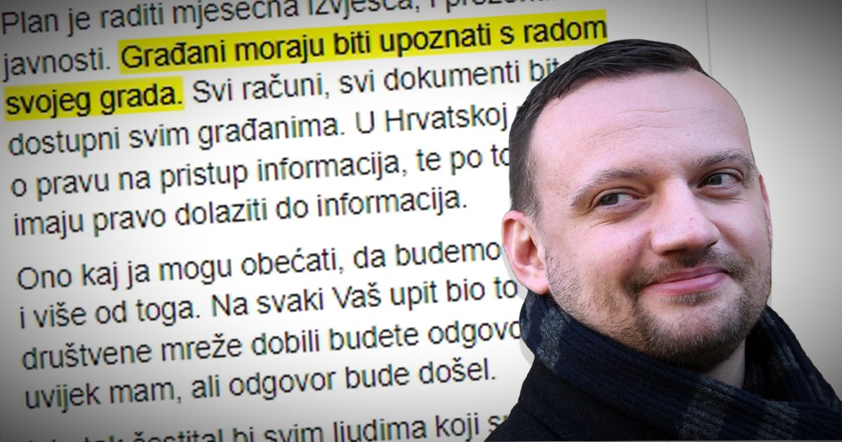 Viktor Šimunić: Imat ćemo mjesečna izvješća, građanima će biti dostupni svi dokumenti