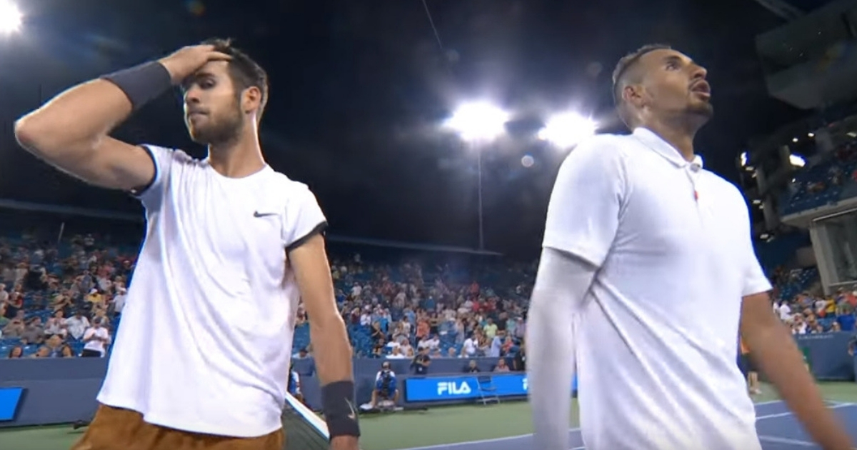 Kyrgios lomio rekete, psovao suca pa pljunuo prema njemu
