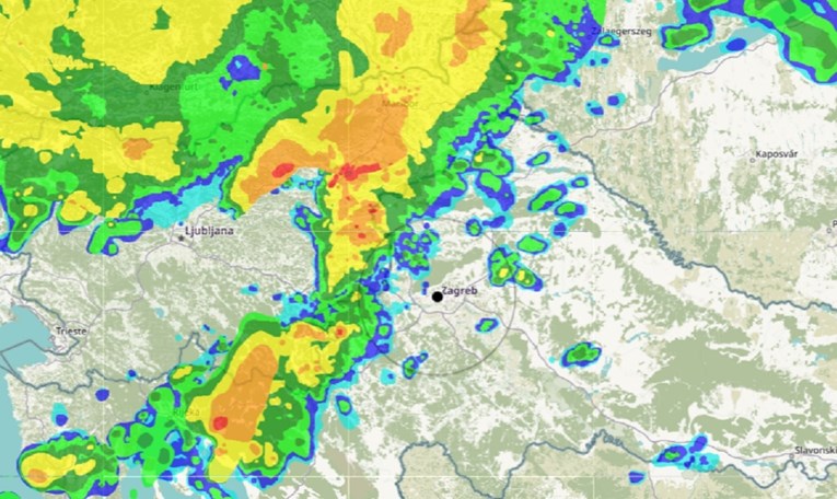 Opasno nevrijeme stiže u Sloveniju, izdana upozorenja i za Hrvatsku
