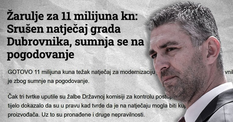 HDZ-ov gradonačelnik o sumnjivom natječaju: Indexu smeta moja majica s oznakom HOS-a