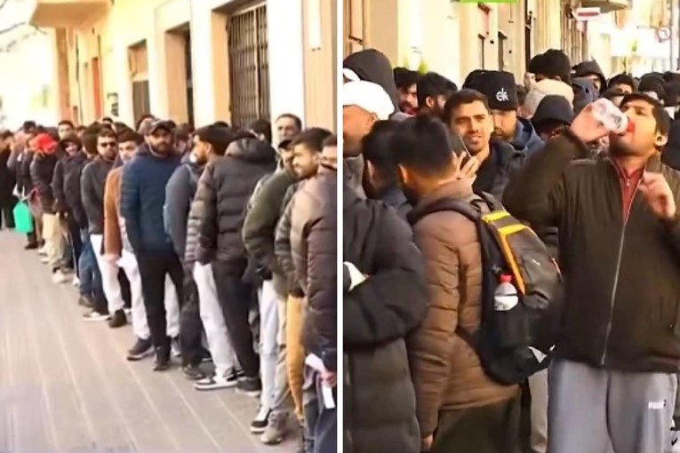 VIDEO Golemi redovi Pakistanaca u Barceloni nakon odluke španjolske vlasti