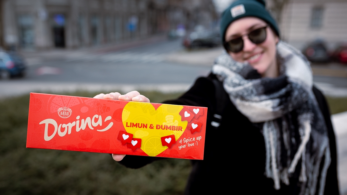 Kraš je za Valentinovo izbacio novu čokoladu Dorina, probali smo je