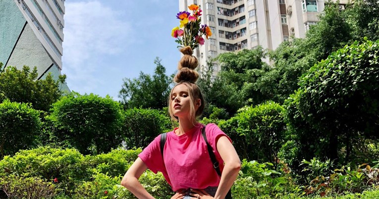 Novi hit na Instagramu je kosa u obliku vaze za cvijeće