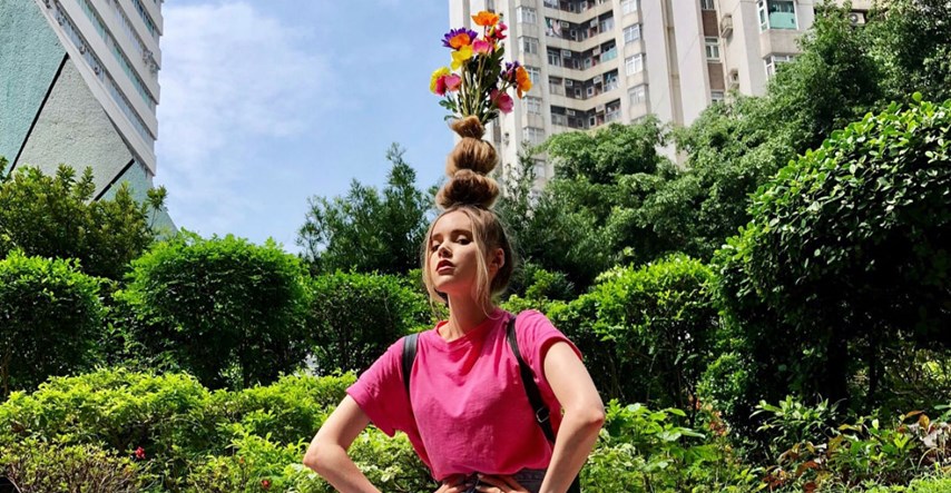 Novi hit na Instagramu je kosa u obliku vaze za cvijeće