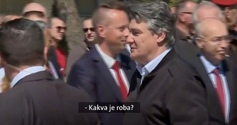 Milanovića na Klisu muškarac pitao kakva je roba. Milanović: Ha?