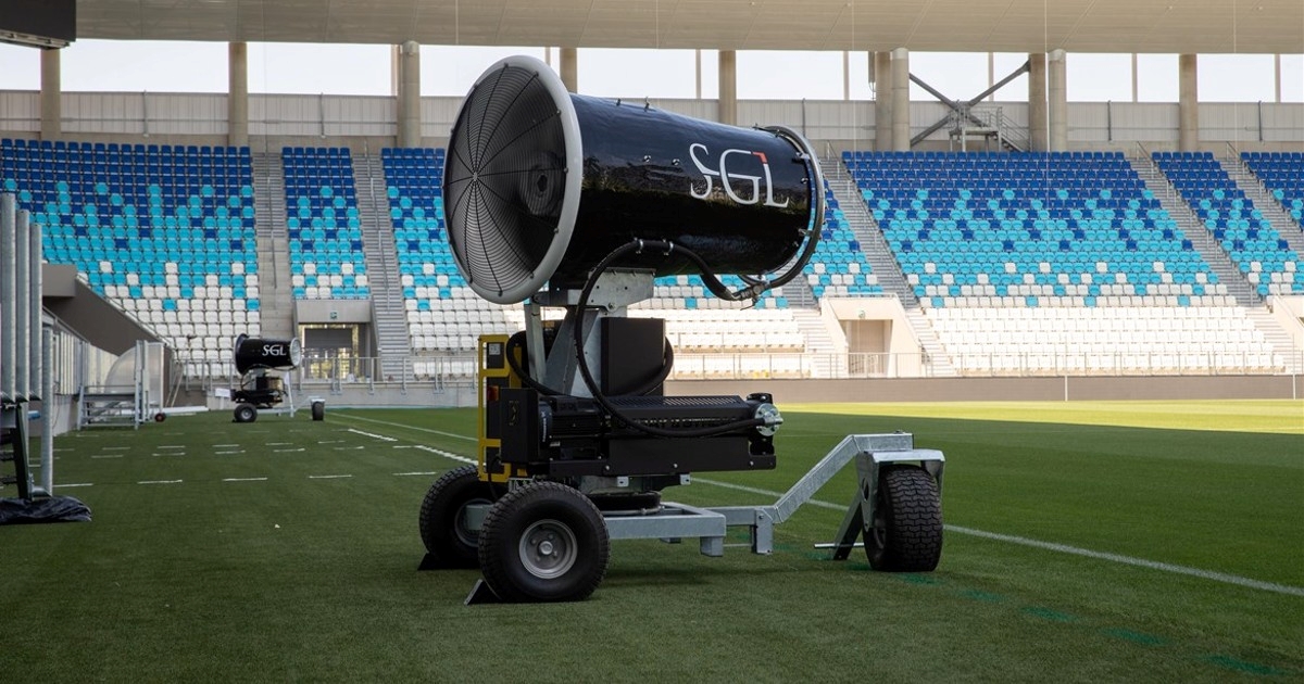 Najmoderniji hrvatski stadion dobio je dva ogromna ventilatora. Evo čemu služe