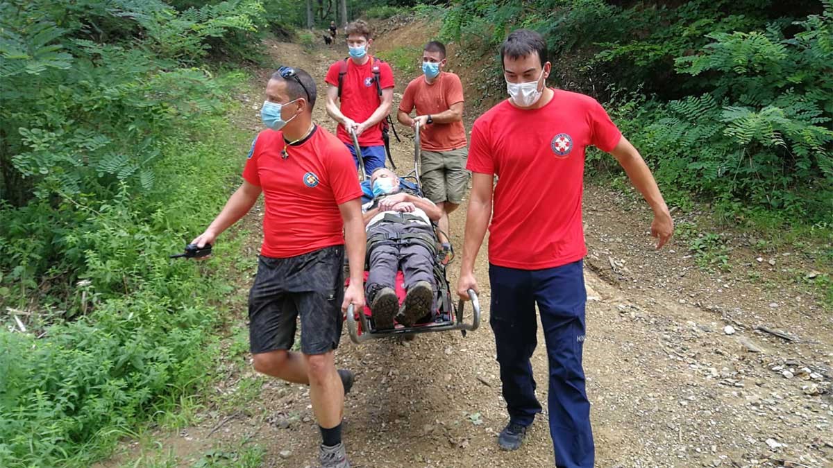 Planinara na Medvednici ubo stršljen, nije više mogao hodati. Spašen je