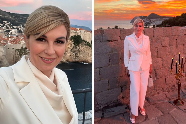 Kolinda u Dubrovniku oduševila bijelim odijelom. Pronašli smo slične modele