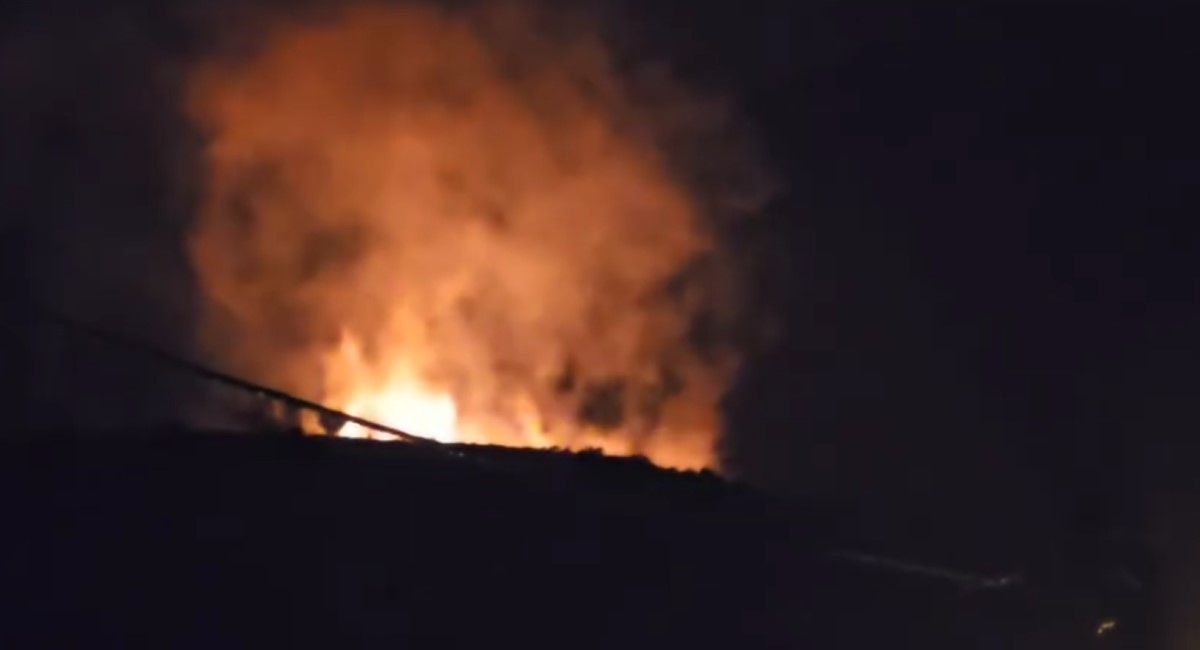 VIDEO Udari munja izazvali požare kod Žrnovnice, jedan se širi
