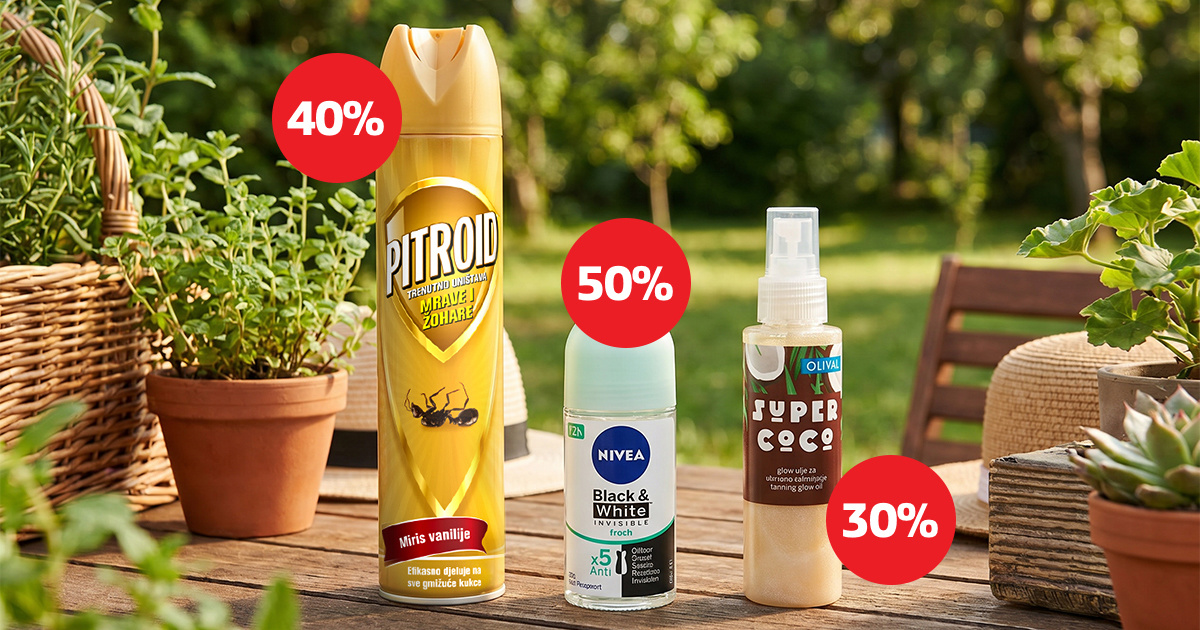 Opremite se za dane na otvorenom uštedama od 50%