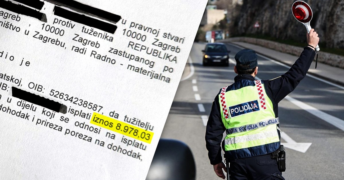 Doznajemo: Policijski inspektor na sudu dokazao da ga država godinama zakida na plaći