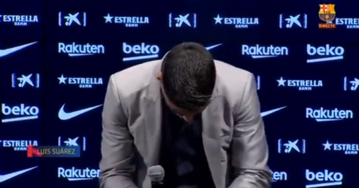 Suarez u suzama na oproštaju od Barcelone: Nisam mislio da će sve ovako završiti