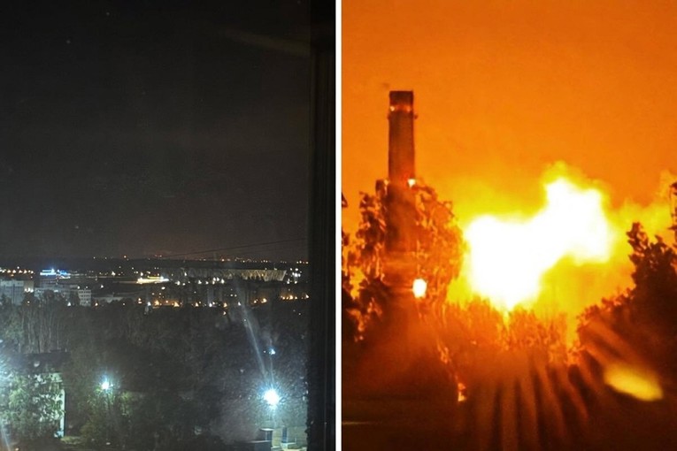 VIDEO Masovni ukrajinski napadi dronovima na ruska postrojenja