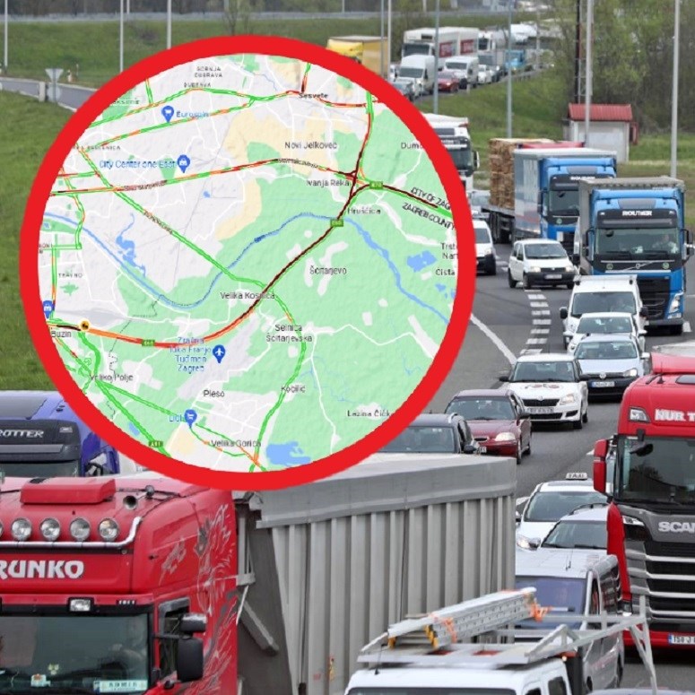 FOTO I VIDEO Kolaps na autocesti oko Zagreba, kolone su sve dulje